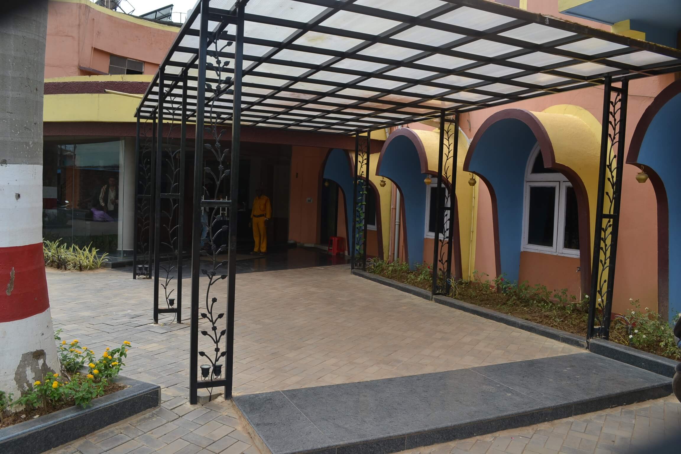 Entrance Area of Hotel Akanksha
