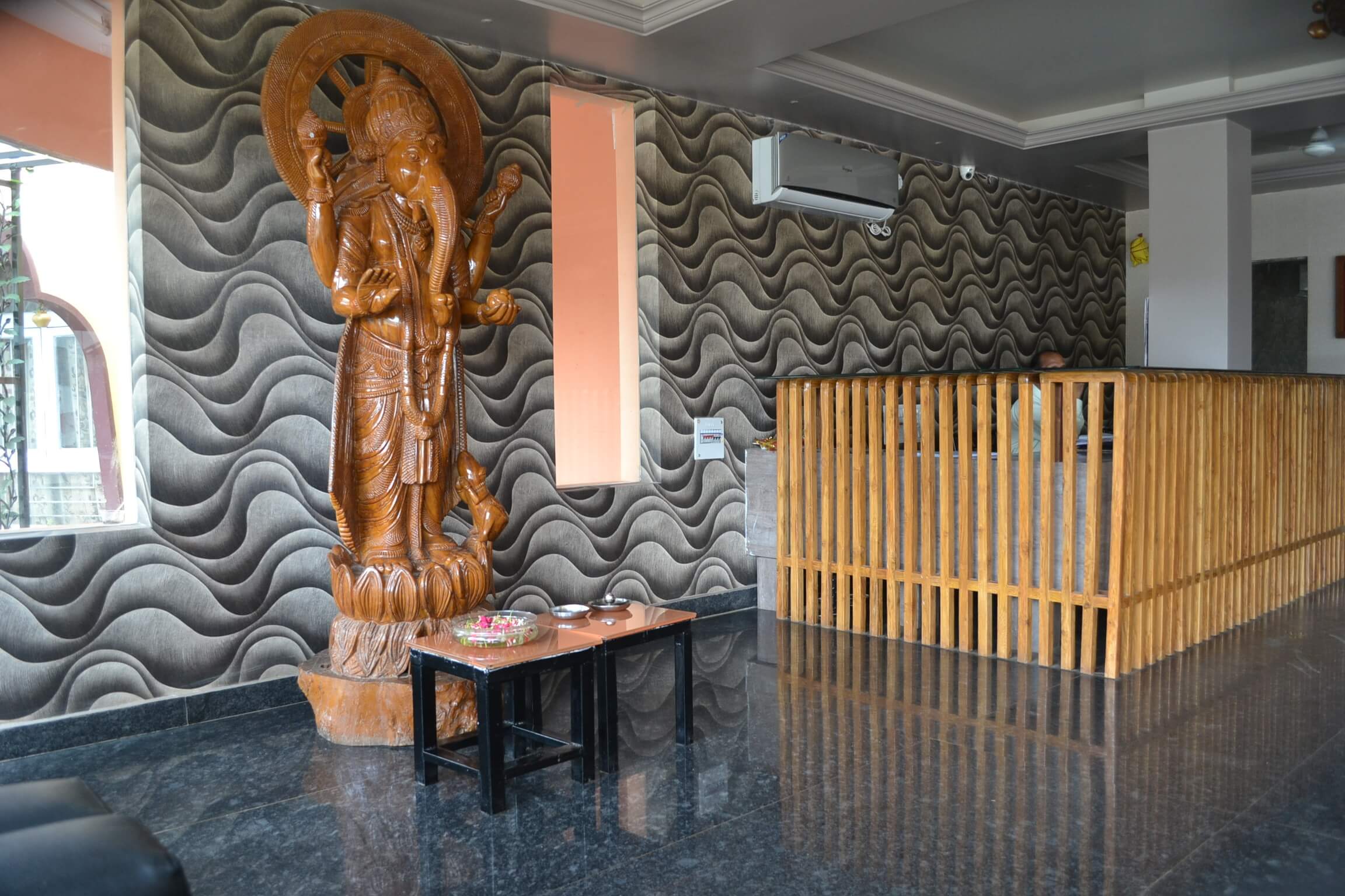 Reception Area of Hotel Akanksha