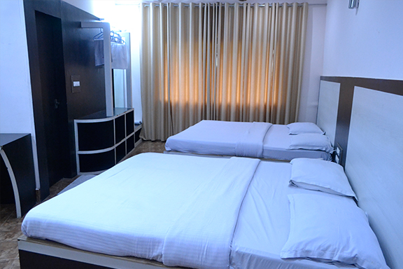 A C Room at Hotel Akanksha